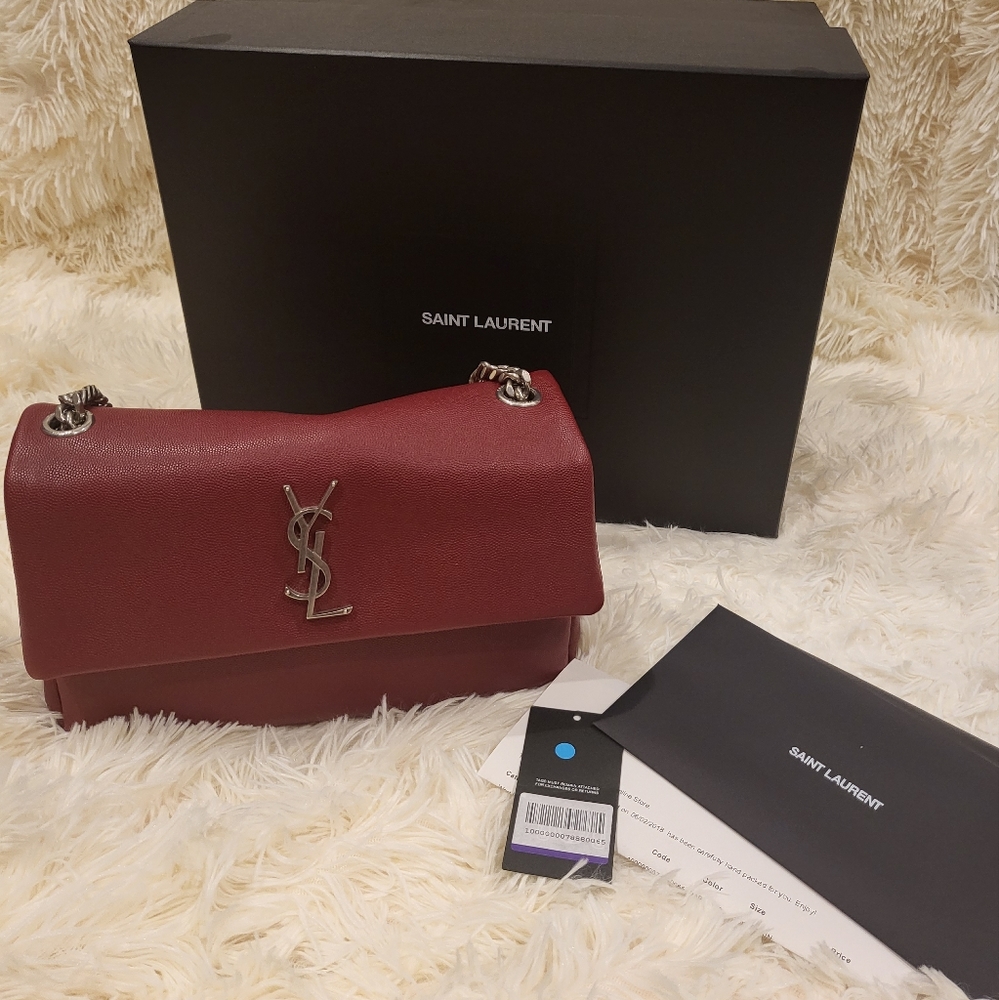 Authentic Ysl saint laurent West Hollywood shoulder bag
